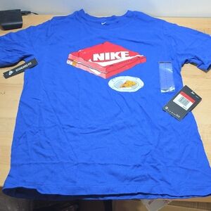 Nike Royal Blue Pizza Box Tee